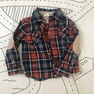Egg Button Up 18mo